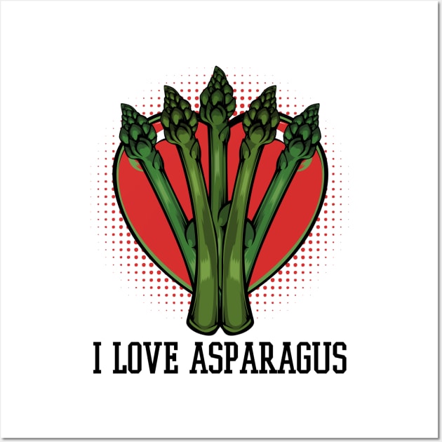 Vegetable Asparagus Wall Art by Lumio Gifts